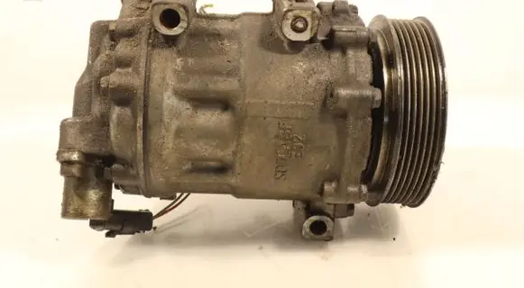 Peugeot 407 Air conditioning (A/C) compressor (pump) 9656574080