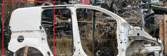 Peugeot Bipper Rear quarter panel 