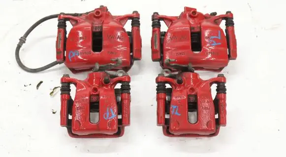 Volkswagen Polo VI Brake discs and calipers set 5781473