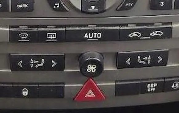 Peugeot 407 Climate control unit 96573322