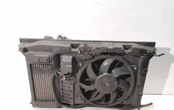 Citroen C4 II Radiator support slam panel