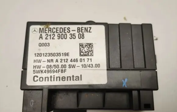 Mercedes-Benz E C207 W207 Fuel injection pump control unit/module A2129003508