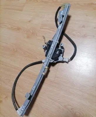 Renault Scenic I Front door window regulator with motor 114144