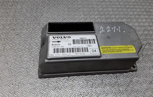 Volvo S60 Airbag control unit/module 8645271 0285001254