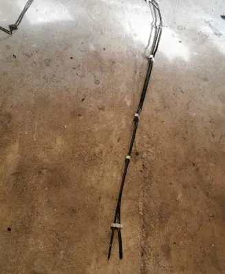 Porsche Macan (95B) Brake line pipe/hose 12653706 126537-06 126537