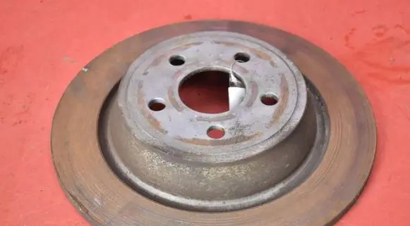 Rear brake disc