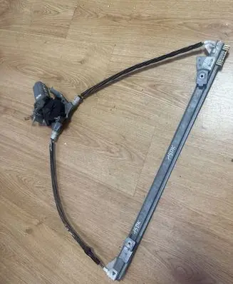 Renault Scenic I Front door window regulator with motor 114144 400468 400468T1