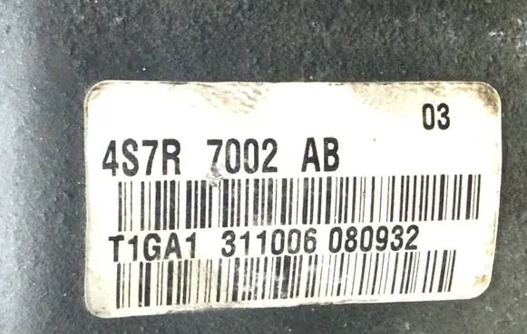 Ford Mondeo Mk III Manual 5 speed gearbox 1S7R7F096 4S7R7201AD 4S7R7002AB