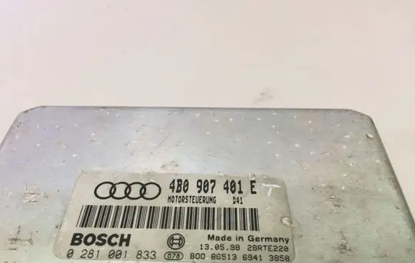 Audi A6 S6 C5 4B Engine control unit/module 4B0907401E 0281001833