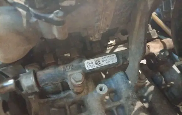 Peugeot Partner Fuel main line pipe 966579758002