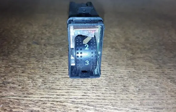 Volkswagen Sharan Headlight level height control switch 7M3963564
