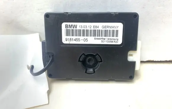 BMW X1 E84 Aerial antenna filter 50110059A00 9181455 130312E84