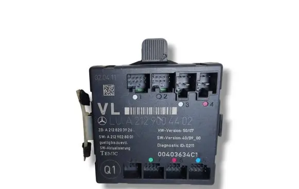 Mercedes-Benz E W212 Door control unit/module A2129004402 A2128203926 A2129028001