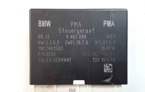 BMW X2 F39 Parking PDC control unit/module 9483099
