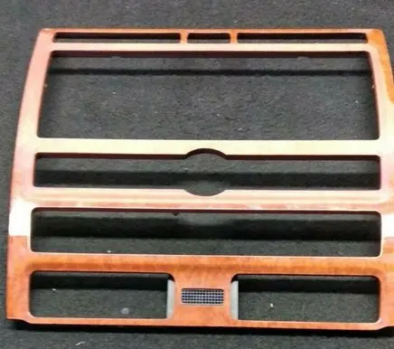 Volkswagen Phaeton Radio/GPS head unit trim 3D0035122A