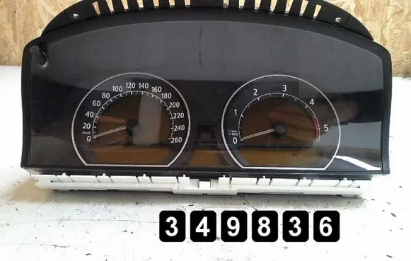 BMW 7 E65 E66 Speedometer (instrument cluster) 110080103