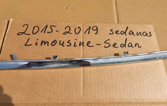 Audi A4 S4 B9 Rear bumper trim bar molding 8W0853551A
