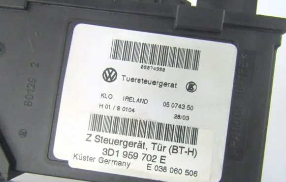 Volkswagen Phaeton Front door window regulator motor 3D1959702E