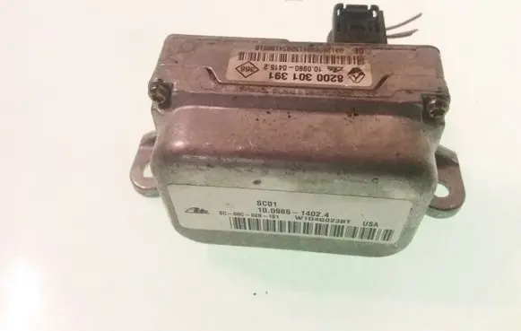 Renault Laguna II ESP acceleration yaw rate sensor 10098514024