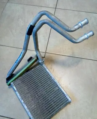 Heater blower radiator