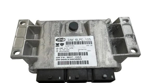 Peugeot 207 Engine control unit/module 9654596080 9663380880 6807064