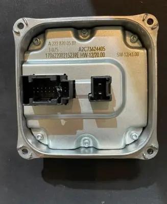 Mercedes-Benz E W212 LED ballast control module A2228700589 A2C73624405