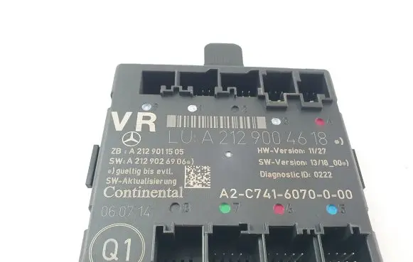 Mercedes-Benz E W212 Door control unit/module A2129004618 A2129011505 A2129026906