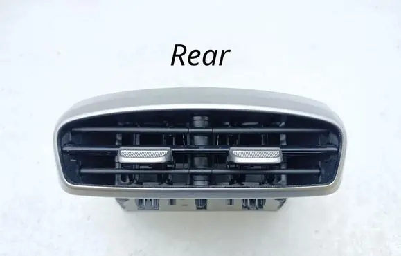 Rear air vent grill