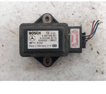 Mercedes-Benz E W211 ESP acceleration yaw rate sensor 0265005267 0030322