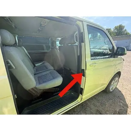 Volkswagen Transporter - Caravelle T5 Sliding door contact joint 7H0907496A