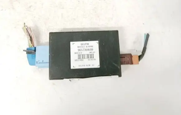 Peugeot 607 Alarm control unit/module 9657384680 38527404