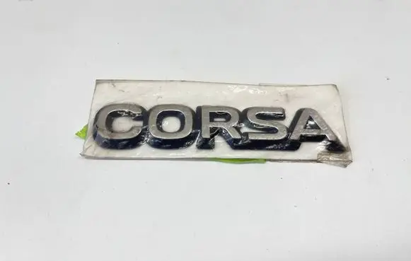 Opel Corsa B Rear door emblem/model letters 90444431