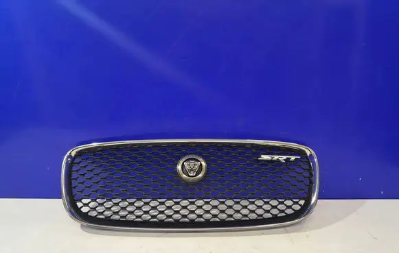 Jaguar XF X260 Front bumper upper radiator grill GX6M018K28C GX63018K28B