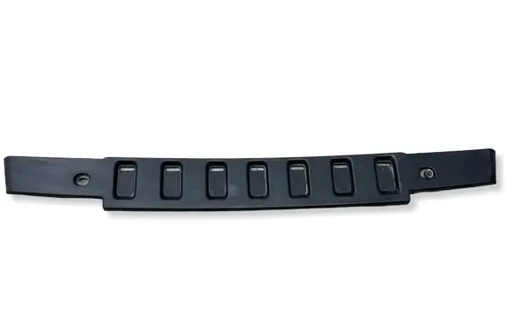 Jeep Wrangler Front bumper splitter molding 1BE94RXFAC