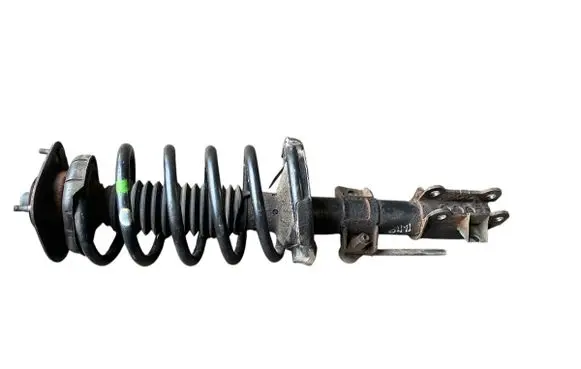 Front shock absorber with coil spring