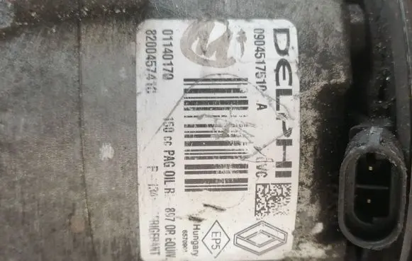 Renault Megane II Air conditioning (A/C) compressor (pump) 8200457410 0904517510A