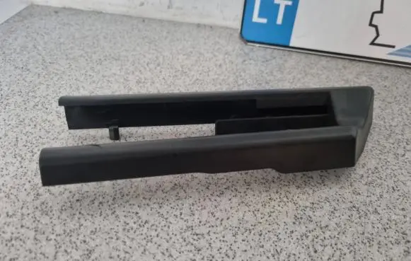BMW 5 E60 E61 Front driver seat rail trim 704608290
