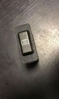 BMW 5 E34 Windscreen/window heater switch 1391749