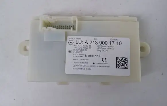 Mercedes-Benz E W213 Keyless (KESSY) go control unit/module A2139001710