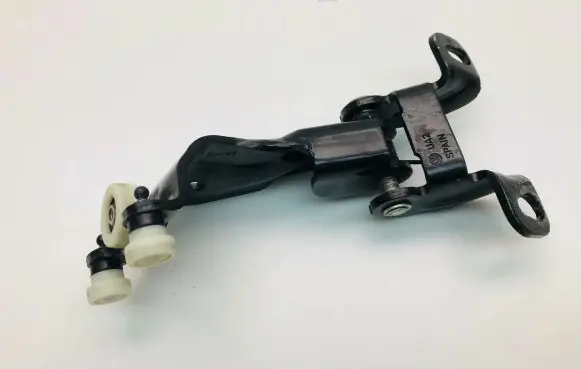 Volkswagen Sharan Sliding door upper roller guide/hinge 7N0843336A