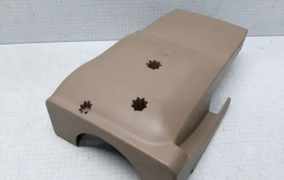Steering wheel column trim