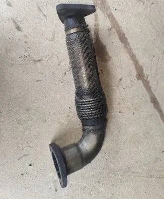Audi A6 S6 C6 4F Exhaust gas pipe 