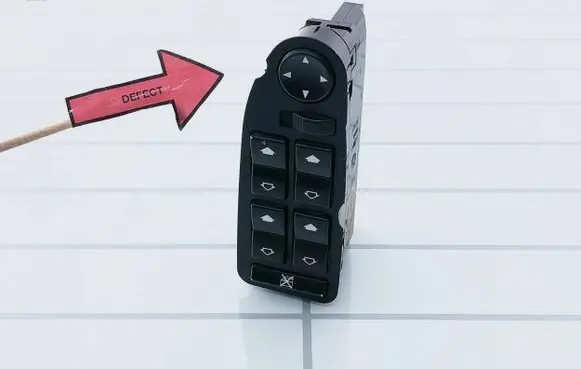 BMW 5 E39 Electric window control switch 8368966