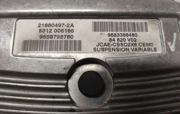 Peugeot 407 Gearbox control unit/module 9653388480 1JD9P04Z