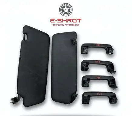 Audi A3 S3 8P Sun visor 8P2857552 8P0857607C