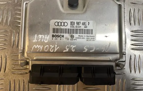 Audi A6 S6 C5 4B Engine control unit/module 8E0907401P 1039S01060 0281011136