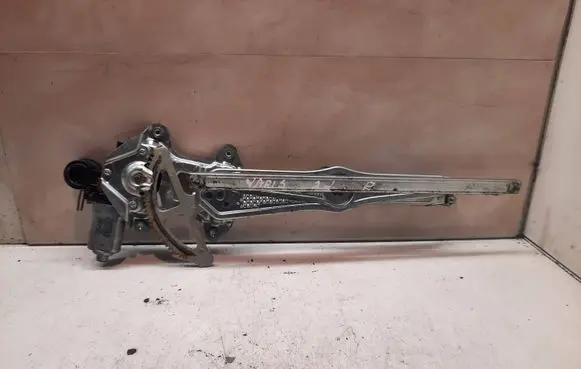 Front door window regulator with motor