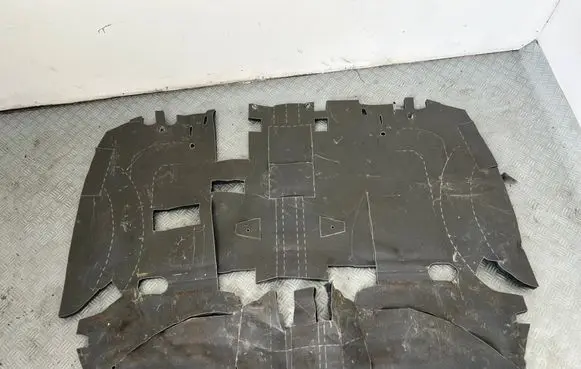 Jaguar XJ X351 Rear floor carpet liner EW933611493BA
