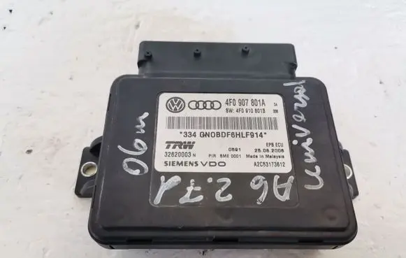 Audi A6 S6 C6 4F Brake system control unit/module 4F0907801A