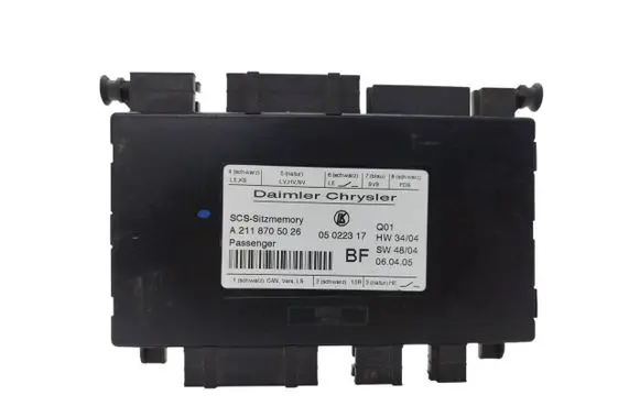 Seat control module